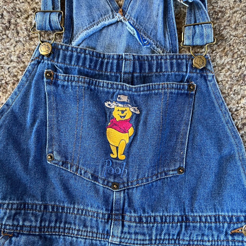 Pooh Vintage Overalls